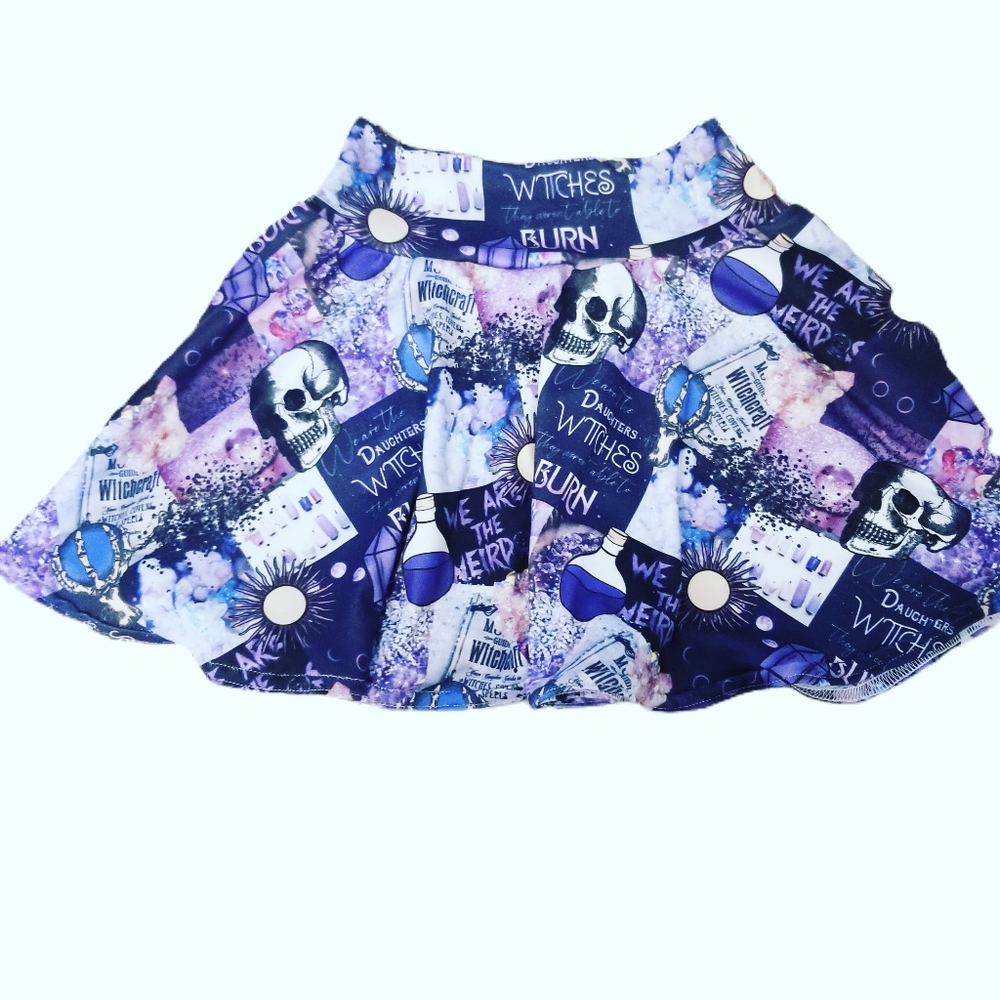 Witchy skater skirt